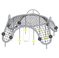 多功能攀爬组合(图2) 多功能攀爬组合(图2)