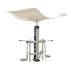 中柱伞结构四人器材(图2)