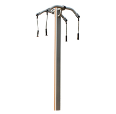 仰卧起坐板(图2)